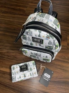 Star Wars Darth Vader I Am Your Father Mini Backpack & Wallet. Loungefly Disney - Picture 1 of 15