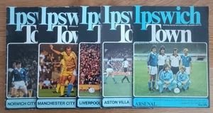 Ipswich Town 1977/78 Selection of Home League Programmes select from menu - Picture 1 of 6