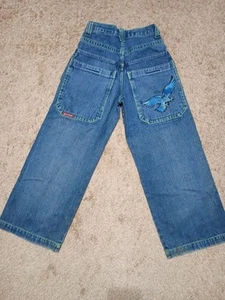 JNCO Jeans Eagle Logo Tribal Wide Leg Skateboarding Grunge Nice Youth Gr. 10 - Bild 1 von 16