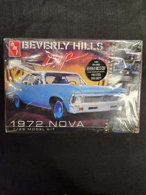 AMT  Beverly Hills Cop 1972 Chevy Nova 1/25  Model Car Plastic kit. RARE , NIOB - Image 1 of 4