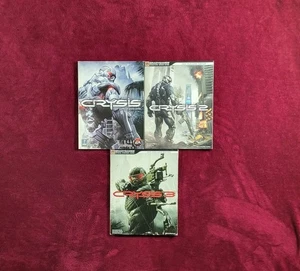Crysis 1, 2 & 3 Official Strategy Guides (Prima 2007, BradyGames 2011, 2013) - Imagen 1 de 24