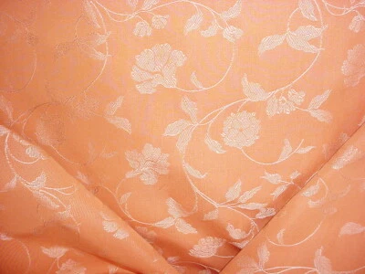 2-7/8Y Scalamandre HA 00131274 Damasco Amboise Floral Damask Upholstery Fabric - Image 1 of 4