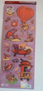 Sombrero Rojo Verano - Pegatinas en relieve / K & Co - Sociedad Oficial de Sombrero Rojo - Imagen 1 de 4