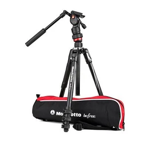 Manfrotto Befree Live Fluid QPL Video Kamera Stativ Videostativ Kamerastativ - Bild 1 von 6