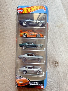 HOT WHEELS 2023 FAST & FURIOUS 5PACK damage box SEE the PHOTOS - Picture 1 of 5