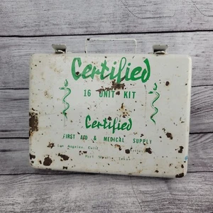 Kit de primeros auxilios certificado vintage (LEER) - Imagen 1 de 15