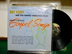 ROY ACUFF & HIS SMOKY MOUNTAIN BOYS. GOSPEL SONGS HILLBILLY HICKORY VG+ LP. - Picture 1 of 1