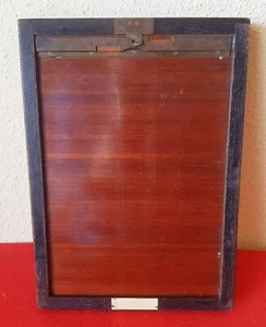 Chasis portaplacas antiguo - de madera - para placas de  13 x 18 cm - - Picture 1 of 1