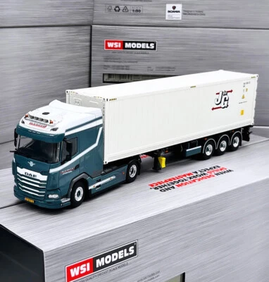 DAF XG container trailer+40ft reefer container "Joh. de Groot" WSI truck models - Image 1 of 4