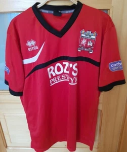 Prestatyn Town, Heim Fußball Trikot von Errea, Match Worn #23 Steine, Größe XL - Bild 1 von 8