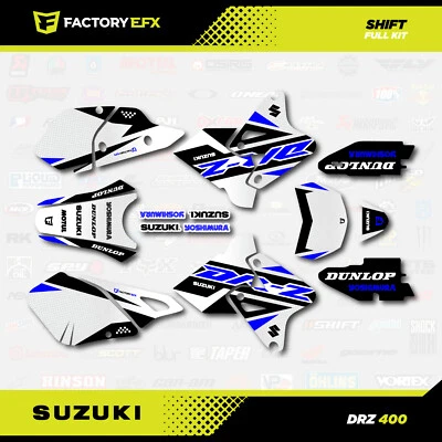 Kit de gráficos Blue Shift para Suzuki DRZ400SM Drz400s drz400 Supermoto DRZ  Foto 1 de 4