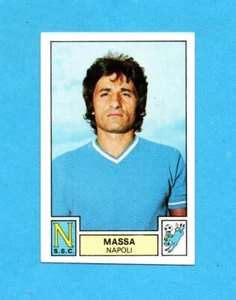 PANINI CALCIATORI 1975/76 Figurina n. 208- MASSA -NAPOLI-NEW VELINA - Foto 1 di 4