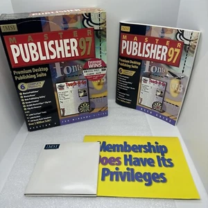 Vintage IMSI Software Master Publisher 1997 Premium Desktop Publishing Suite CD - Bild 1 von 11