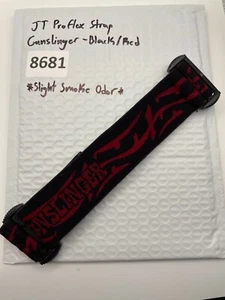 Pistolero con correa JT Proflex - negro/rojo (ligero olor a humo) - Imagen 1 de 2