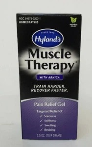 Hyland's Muscle Therapy with Arnica Pain Relief Gel 2.5 Oz/70.9 Grams - Picture 1 of 6
