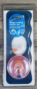 Juego de inicio de corte de forma Fiskars 5 piezas 12-2592 NUEVO álbum de recortes tarjetas artesanales - Imagen 1 de 11