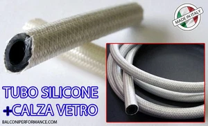 Tube Silicone Extruded Reinforced with Glass Fiber High Temperatures - Picture 1 of 1