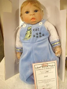 Muñeca de vinilo suave ""Josh"" 18" pulgadas Treasury Collection-Paradise Galleries - Imagen 1 de 5