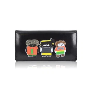 The Olive House® Friends Design Geldbörse Portemonnaie Damen Schwarz - Bild 1 von 2