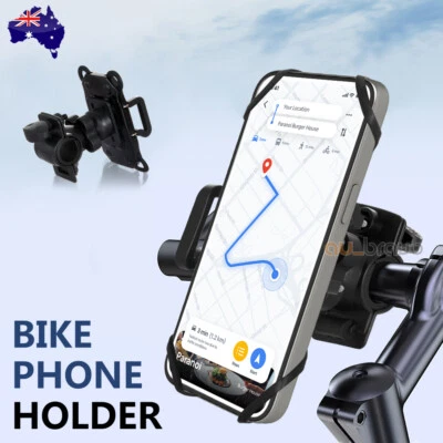 Mobile Phone Holder Bracket Mount For Motorcycle Bicycle Bike MTB AU - image 1 of 4
