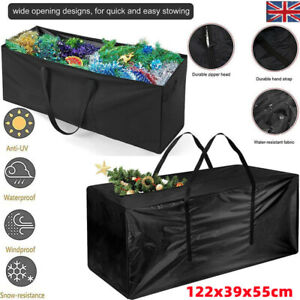 Extra Large Heavy Duty Zippered Waterproof Garden Furniture Cushion Storage Bag