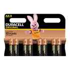 Duracell Original AA & AAA Batteries Alkaline Long Lasting LR03, LR6 Long Expiry