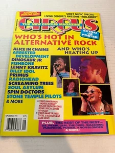Circus Magazine September 1993 Who’s Hot in Alternative Rock Layne Staley STP - Picture 1 of 2