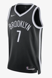Brooklyn Nets Icon Nike NBA Jersey KD Kevin Durant Size Large 48 DN1996-001 - Picture 1 of 9