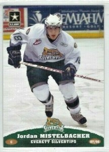 2007-08 Everett Silvertips (WHL) Jordan Mistelbacher