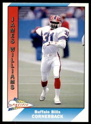 1991 Pacific James Williams . Buffalo Bills #34 - Image 1 of 2