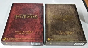 Lord Of The Rings Special Extended Edn Two Towers + Fellowship of the Ring DVD - Picture 1 of 10