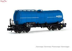 Arnold FS Us Bogie Tank Wagon Ausiliare Blue IV N Gauge - Picture 1 of 1