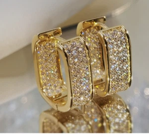 Ohrringe Gold Ohrhänger Gelbgold Ohrschmuck - Bild 1 von 1