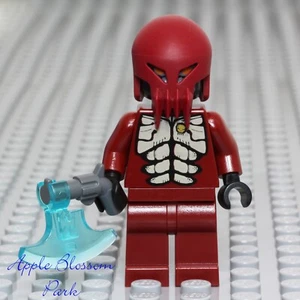 NEW Lego CRANIAC MINIFIG Space Police 3 Halloween Dark Red Alien Fang Skull 5985 - Picture 1 of 4