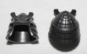 13353, 2x Helm, Samurai, anthrazit - Bild 1 von 1