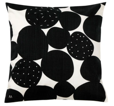 IKEA SANDSENAP кружева наволочка, черно-белый, 50 x 50 см, 20 x 20» ручной работы новый - Изображение 1 из 4