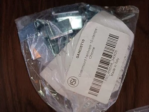 Signature Hardware Sink Undermount Hardware Kit-10 Clamps- Chrome - Picture 1 of 1