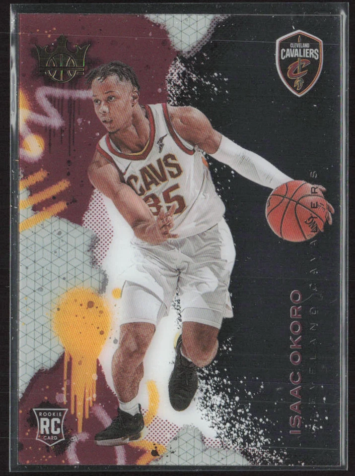 2020-21 Panini Court Kings #12 Isaac Okoro Acetate Rookies - Image 1 of 2