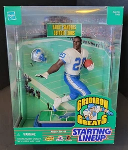1999 STARTING LINEUP GRID IRON GREATS BARRY SANDERS NMMT *** FREE SHIP *** - Picture 1 of 1