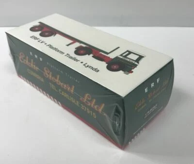 Atlas - JV9123 Scania ERF LV Pianale Stobart Lynda Scala 1/76 00 Gauge - T48P - Immagine 1 di 4