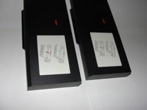 Lot of 2 - Dell OKRHNW Vauao Docking Spacer Covers Black (24.L) - Picture 1 of 8