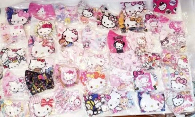 2 x PACK Face Mask lot HK ADULTS my Melody hello kitty Badtz Maru Keroppi Kuromi - Image 1 of 4