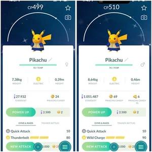 Pokémon Go | Shiny Pikachu Kurta Pikachu India | Stardust 20K registrado en el comercio - Imagen 1 de 1