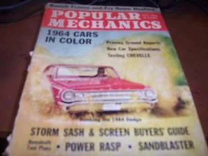 Popular Mechanics Oct 1963 - 1964 Cars in Color - Imagen 1 de 1