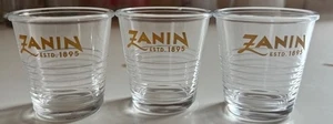 Set of 3 Zanin ESTD. 1895 Distillary Shot Glasses - Picture 1 of 3
