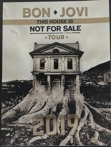 Bon Jovi 2019 Tour book. This House Is Not For Sale. Rare In Pristine Condition - Picture 1 of 4
