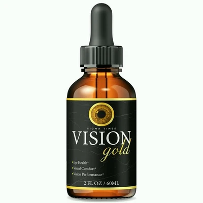 Vision Gold Drops – Advanced Oral Supplement for Eye Health (30 servs.) - Image 1 of 4