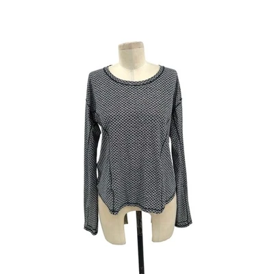 Lululemon On Pace Long Sleeve Monochromic Black Size 10 - Image 1 of 4