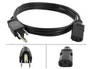 Cable de alimentación de CA para enchufe de pared Fat PS3 original para PlayStation 3 como nuevo 2Z - Imagen 1 de 3