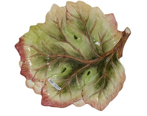 Fitz and Floyd Venetian Romance Medium Bowl 12” Ceramic Leaf Design Vintage NEW - Picture 1 of 19
